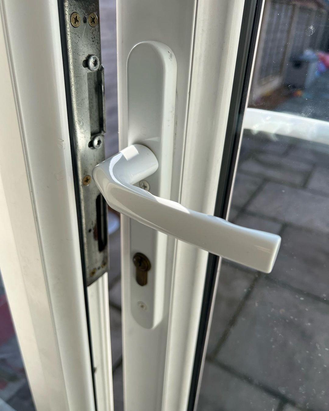 French style uPVC door
